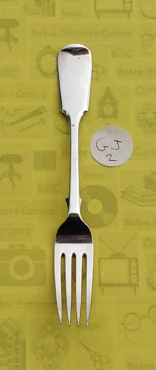2. Josiah Williams Victorian Sterling Desert Fork 1897